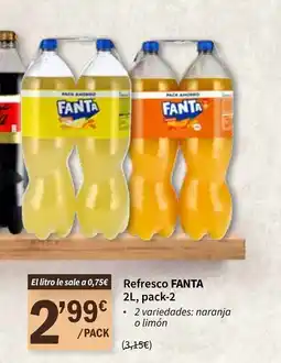 SPAR FANTA Refresco oferta