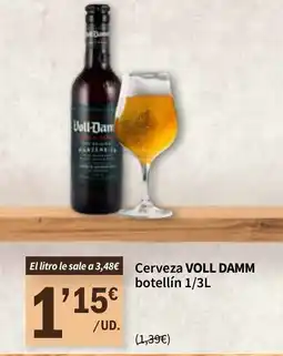 SPAR VOLL DAMM Cerveza botellín oferta
