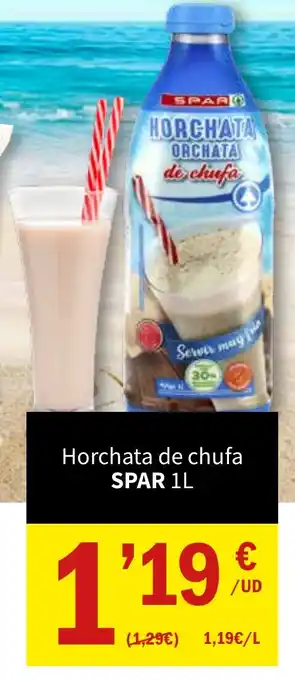 SPAR SPAR Horchata de chufa oferta