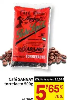 SPAR SANGAY Café torrefacto oferta
