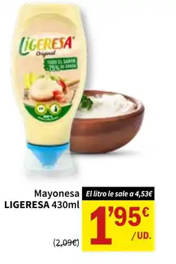 SPAR LIGERESA Mayonesa oferta