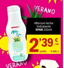 SPAR SPAR Aftersun leche hidratante oferta