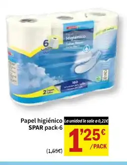 SPAR SPAR Papel higiénico oferta