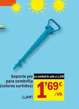 SPAR Soporte pie para sombrilla oferta