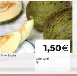 Plenus Supermercados Melón verde oferta