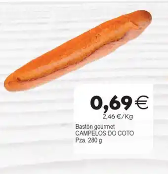 Plenus Supermercados CAMPELOS DO COTO Bastón gourmet oferta
