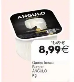 Plenus Supermercados ANGULO Queixo fresco Burgos oferta