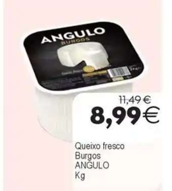Plenus Supermercados ANGULO Queixo fresco Burgos oferta