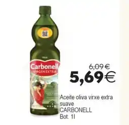 Plenus Supermercados CARBONELL Aceite oliva virxe extra suave oferta
