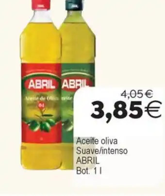 Plenus Supermercados ABRIL Aceite oliva Suave/intenso oferta