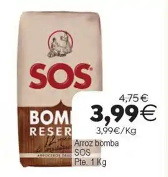 Plenus Supermercados SOS Arroz bomba oferta