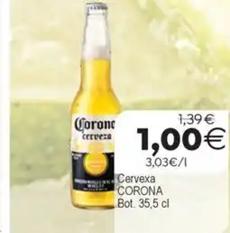 Plenus Supermercados CORONA cervexa oferta