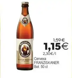Plenus Supermercados FRANZISKANER Cervexa oferta