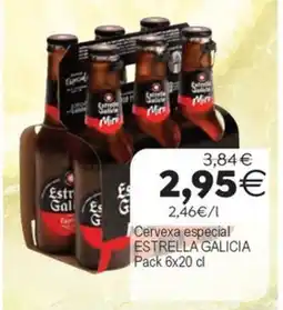 Plenus Supermercados ESTRELLA GALICIA Cervexa especial oferta