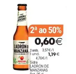Plenus Supermercados LADRÓN DE MANZANAS Sidra oferta