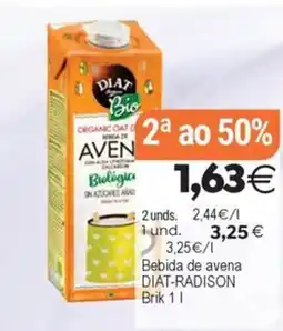 Plenus Supermercados DIAT-RADISON Bebida de avena oferta