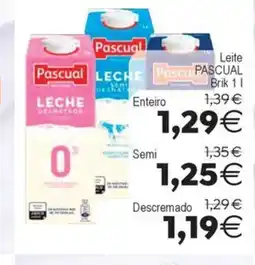 Plenus Supermercados PASCUAL Leite oferta