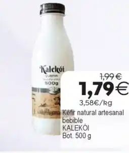 Plenus Supermercados KALEKÓI Kefir natural artesanal bebible oferta