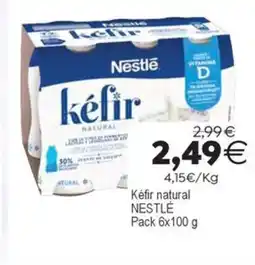 Plenus Supermercados NESTLÉ Kéfir natural oferta