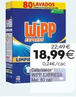 Plenus Supermercados WIPP EXPRESS Deterxente oferta