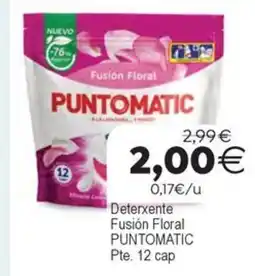 Plenus Supermercados PUNTOMATIC Deterxente Fusión Floral oferta