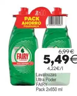 Plenus Supermercados FAIRY Lavalouzas Ultra Poder oferta