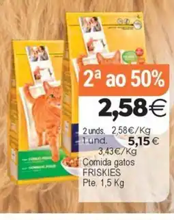 Plenus Supermercados FRISKIES Comida gatos oferta