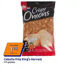 Action Cebolla frita King's Harvest oferta