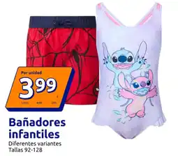 Action Bañadores infantiles oferta