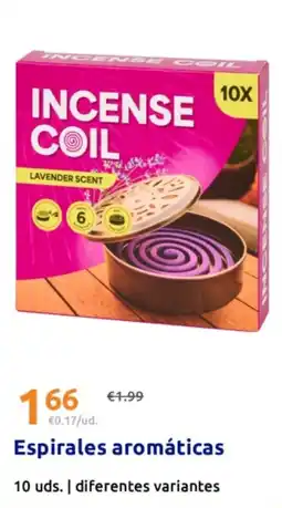 Action Espirales aromáticas oferta