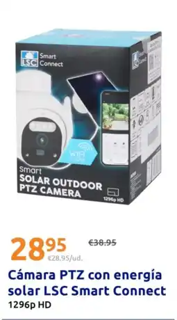 Action Cámara PTZ con energía solar LSC Smart Connect oferta