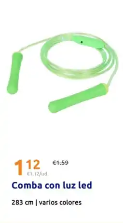 Action Comba con luz led oferta