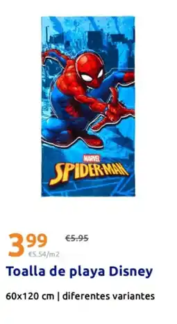 Action Toalla de playa Disney oferta