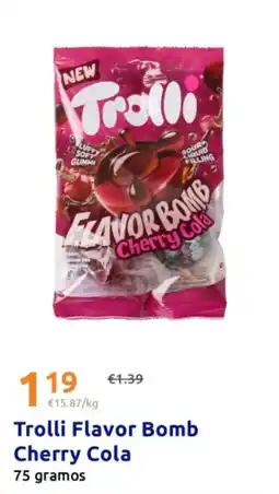 Action Trolli Flavor Bomb Cherry Cola oferta