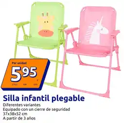 Action Silla infantil plegable oferta