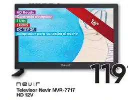 Hiper FROIZ NEVIR Televisor NVR-7717 HD 12V oferta