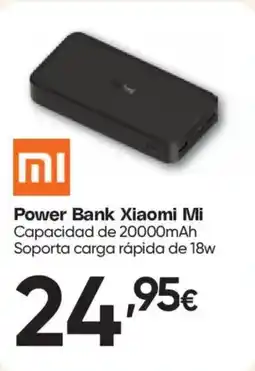 Hiper FROIZ XIAOMI Power Bank Mi oferta