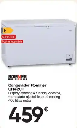 Hiper FROIZ ROMMER Congelador CH420T oferta