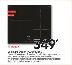 Hiper FROIZ BOSCH Encimera PUJ631BB5E oferta