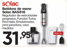 Hiper FROIZ SOLAC Batidora de mano BA5618 oferta