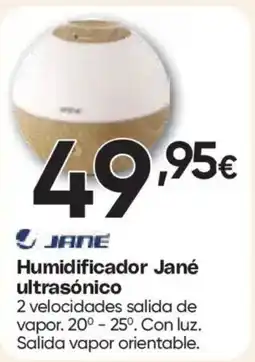 Hiper FROIZ JANE Humidificador ultrasónico oferta