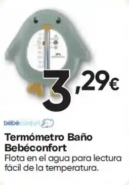 Hiper FROIZ BEBECONFORT Termómetro Baño oferta