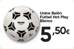 Hiper FROIZ Unice Balón Fútbol Hot Play Blanco oferta