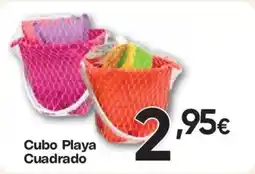 Hiper FROIZ Cubo Playa Cuadrado oferta