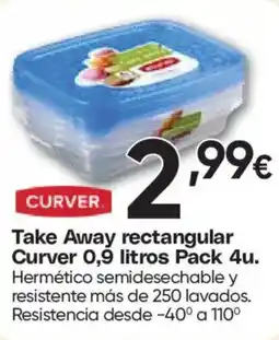Hiper FROIZ CURVER Take Away rectangular oferta