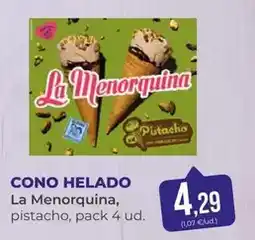 SPAR Gran Canaria La menorquina - cono helado oferta