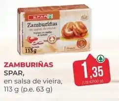SPAR Gran Canaria Spar - zamburinas en salsa de vieira oferta