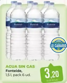 SPAR Gran Canaria Fonteide - agua sin gas oferta