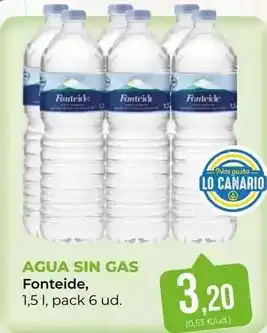 SPAR Gran Canaria Fonteide - agua sin gas oferta