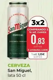 SPAR Gran Canaria San miguel - cerveza oferta